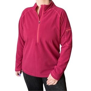 Cabela’s 1/4 zip pullover fleece sweatshirt, Size L